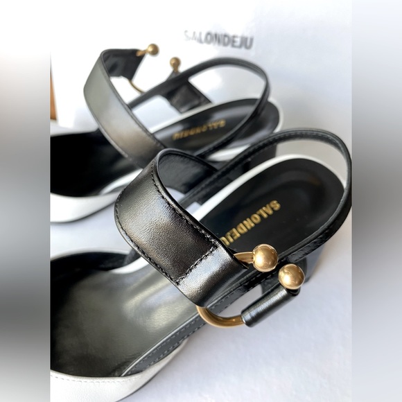 Salondeju Slingback Sandals Size 34-35 Brand New - Picture 3 of 9